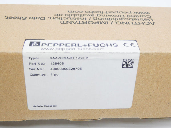 PEPPERL+FUCHS VAA-2E2A-KE1-S/E2 128408 20-30VDC (AS IS) NSMP