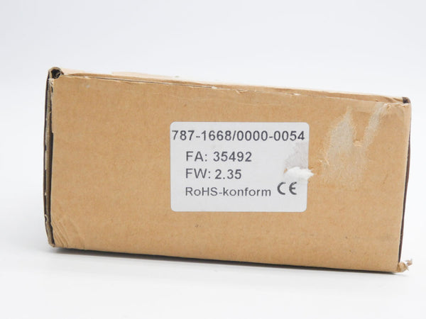 WAGO 787-1668/0000-0054 F/W 2.35 24VDC 70A NSMP