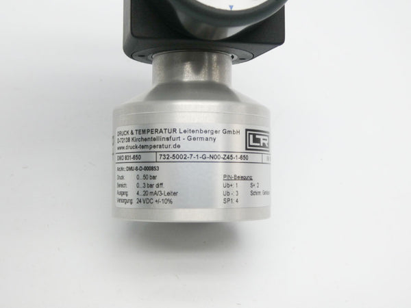 DRUCK&TEMPERATUR 732-5002-7-1-H-N00-Z45-1-650 DMU-S-D-000853 24VDC NSMP