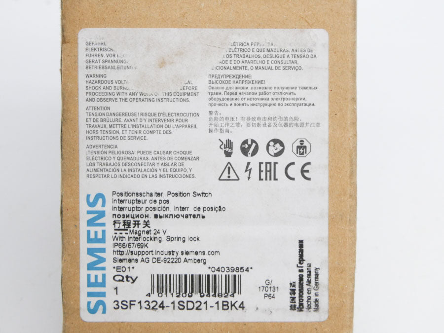 SIEMENS 3SF1324-1SD21-1BK4 24V NSMP