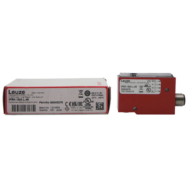 LEUZE ELECTRONIC IPRK18/AL.46 50040278 26.5-31.6V NSMP