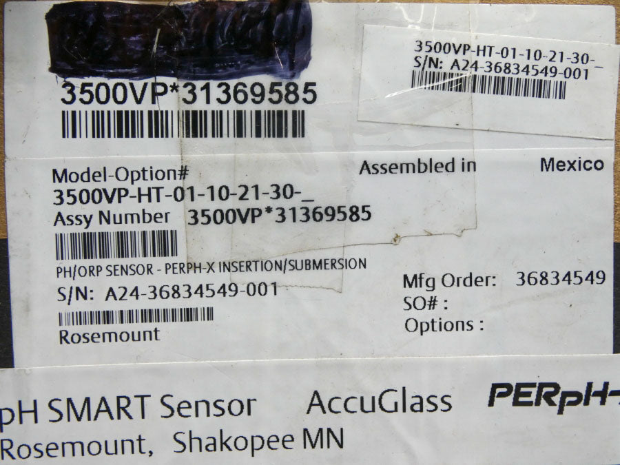 ROSEMOUNT 3500VP-HT-01-10-21-30 NSMP