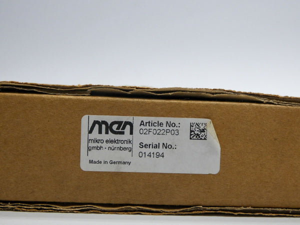 MIKRO ELETRONIK 02F022P03 0-903-34-386-9 NSMP