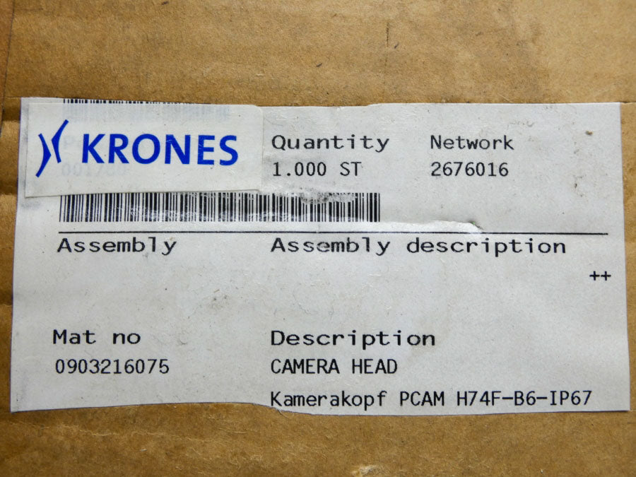 KRONES 0-903-21-607-5 H74F-B6-IP67 NSMP