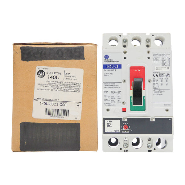 INDUSTRIAL SPARE PART 140U-J3D3-C90 SER. A 480V 250A (BR/WH) NSMP