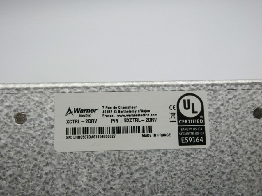 WARNER ELECTRIC XCTRL-2DRV BXCTRL-2DRV 24V UNMP