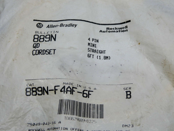 INDUSTRIAL SPARE PART 889N-F4AF-6F SER. B 600V 10A NSMP