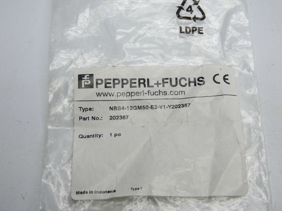 PEPPERL+FUCHS NBB4-12GM50-E2-V1-Y202367 0-901-44-369-6 (NO ACCESSORIES) NSMP