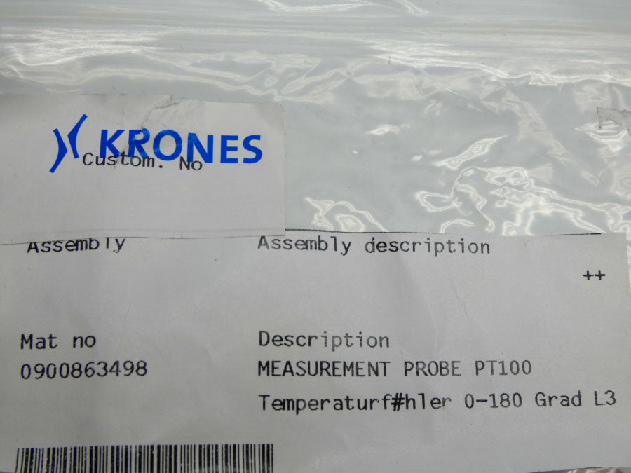 KRONES 0900863498 PT100 NSNP