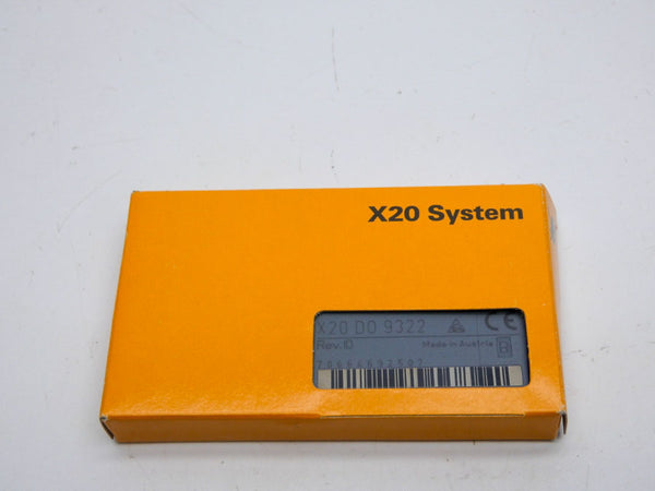 B&R AUTOMATION X20D09322 REV. I0 24VDC NSMP