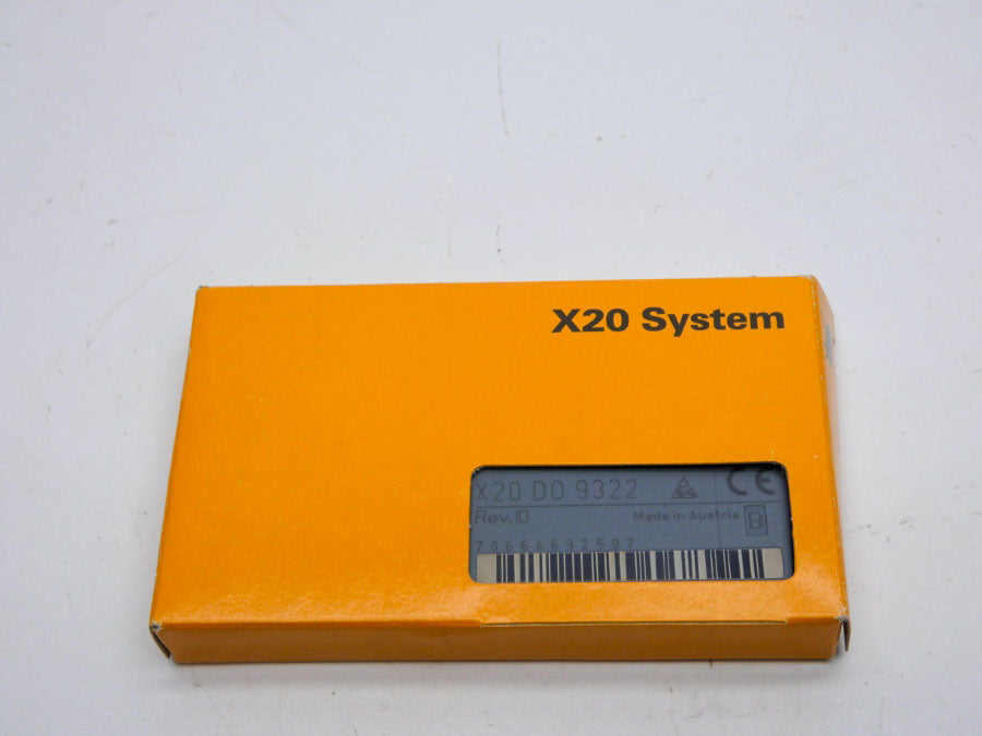 B&R AUTOMATION X20D09322 REV. I0 24VDC NSMP