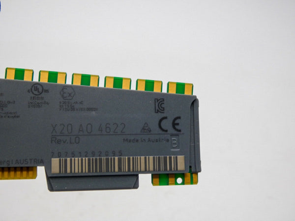 B&R AUTOMATION X20A04622 REV. L0 24VDC NSMP