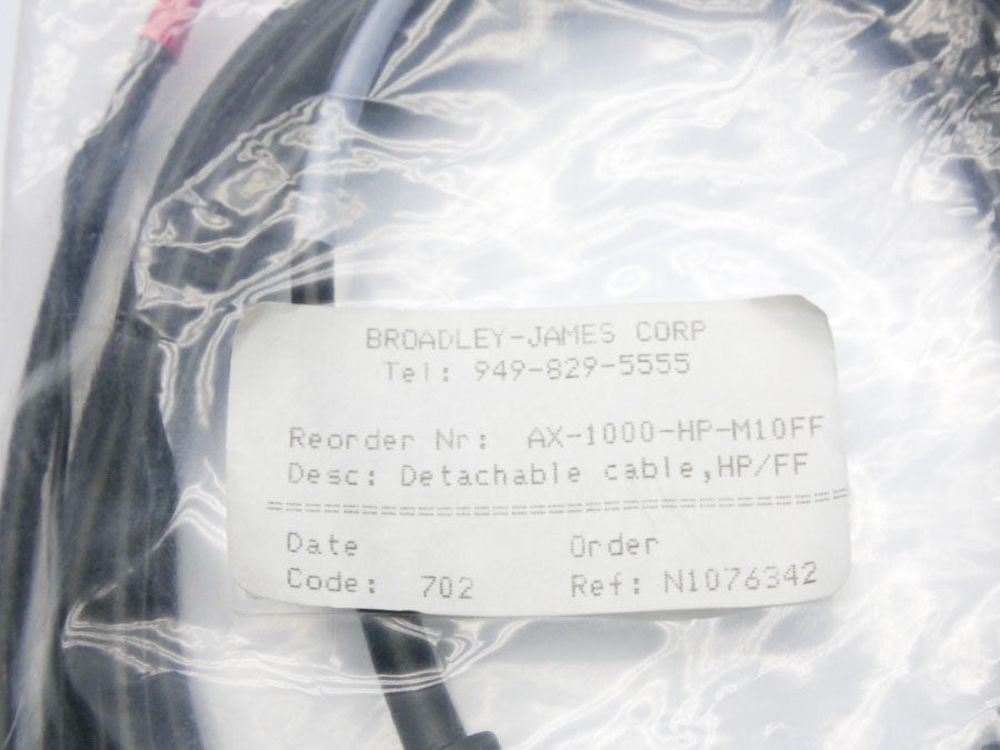 BROADLEY-JAMES AX-1000-HP-M10FF NSMP