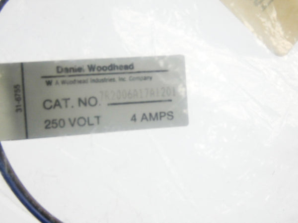 DANIEL WOODHEAD 7R2006A17A1201 250V 4A NSMP