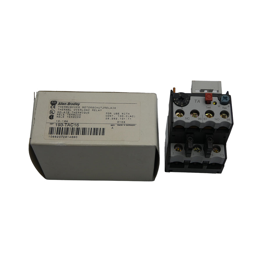 ALLEN BRADLEY 193-TAC16 SER. A 690V 10-16A (WH) NSMP