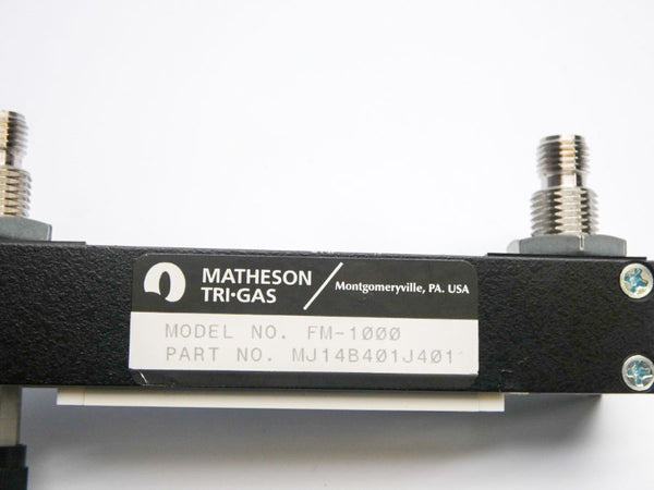 MATHESON MJ14B01J401 FM-1000 250PSI NSNP