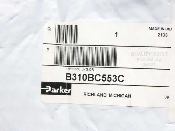 PARKER B310BC553C NSMP
