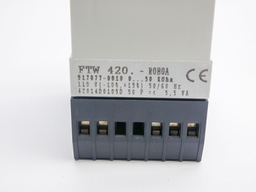 ENDRESS+HAUSER FTW420-R0B0A 917077-0010 110V NSMP