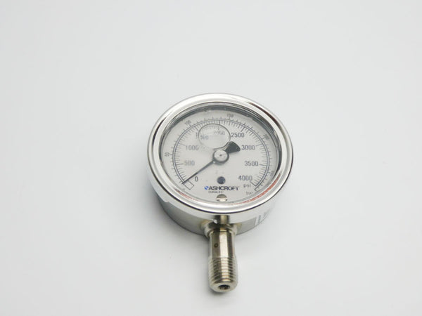 ASHCROFT 25-1009-SWL-02L-4000#/BR 4000PSI NSNP