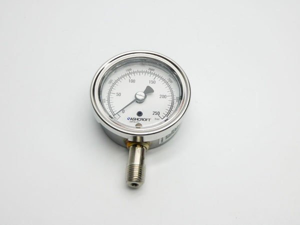 ASHCROFT 25-1009-SW-02L-250BR/# 250PSI NSMP