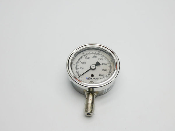 ASHCROFT 25-1009-SWL-02L-4000#/BR 4000PSI NSMP