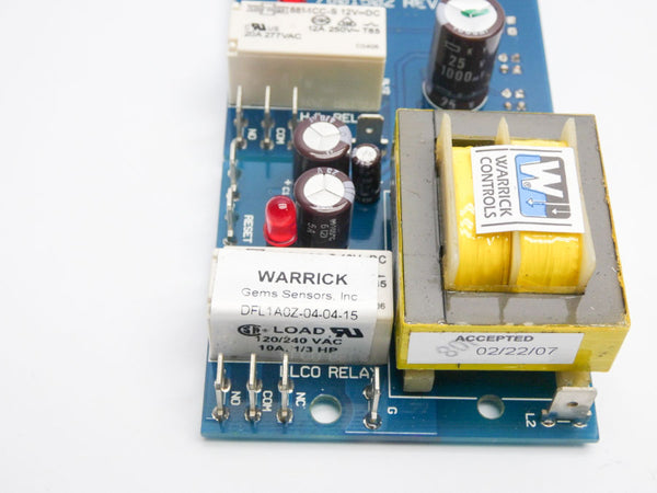 WARRICK CONTROLS DFL1A0Z040415 120V NSMP