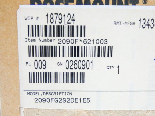 ROSEMOUNT 2090FG2S2DE1E5 10.5-36VDC 0-150PSI NSMP