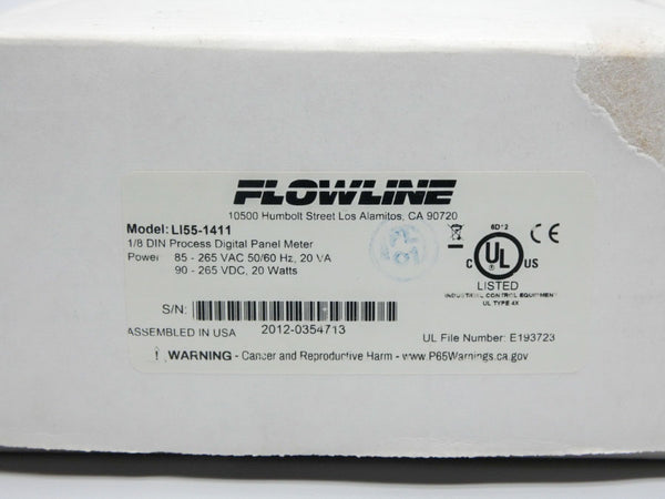 FLOWLINE LI55-1411 90-265VDC NSMP