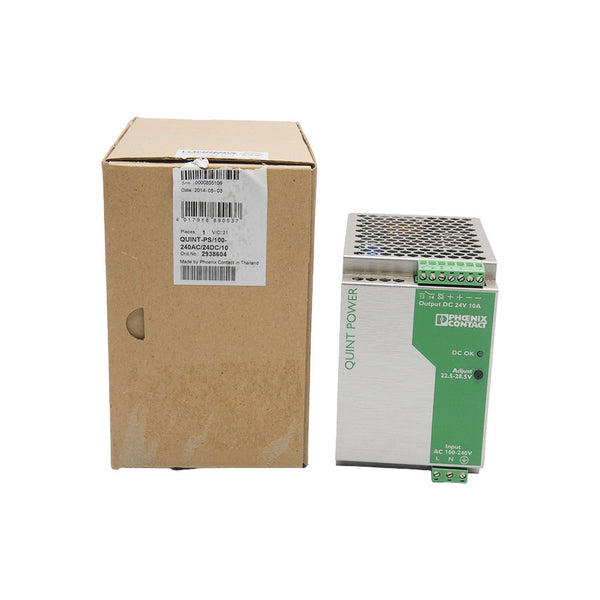 PHOENIX CONTACT QUINT-PS/100-240AC/24DC/10 2938604 100-240VAC 10A NSMP