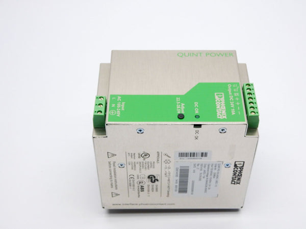 PHOENIX CONTACT QUINT-PS/100-240AC/24DC/10 2938604 100-240VAC 10A NSMP