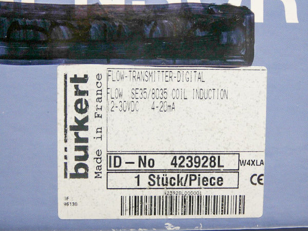 BURKERT SE35/8035 423928L 12-30VDC NSMP