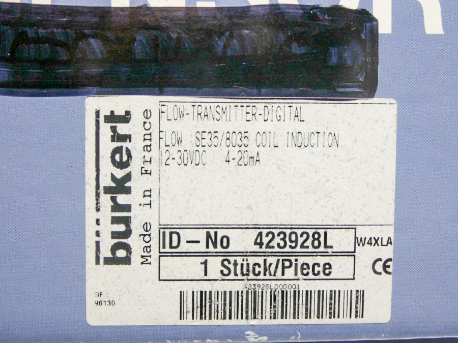 BURKERT SE35/8035 423928L 12-30VDC NSMP