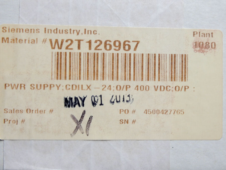 IONPURE W2T126967 IP-400VPCB REV. B 60-400VDC NSMP