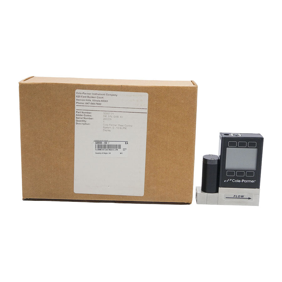 COLE-PARMER 32908-69 32907-71 5.12VDC (0-10SLPM) NSMP