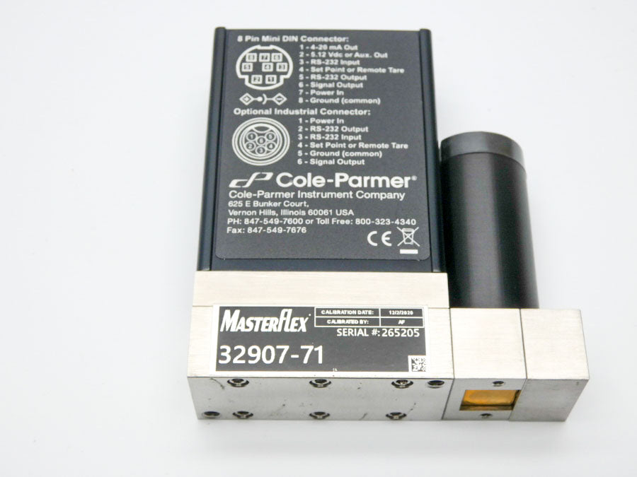 COLE-PARMER 32908-69 32907-71 5.12VDC (0-10SLPM) NSMP
