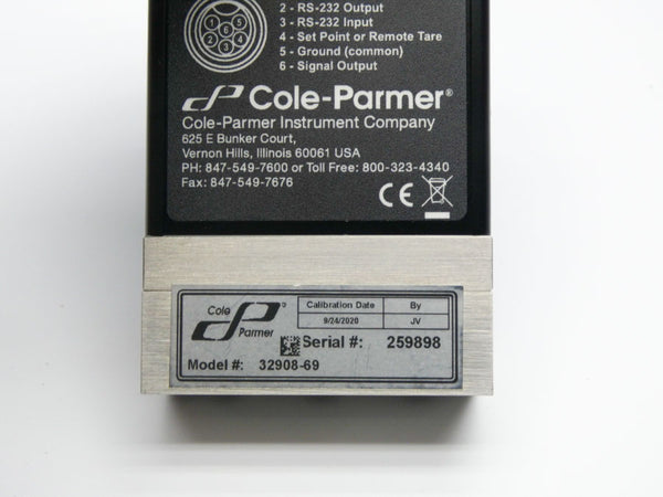 COLE-PARMER 32908-69 5.12VDC 5.12VDC (0-5SLPM) NSMP