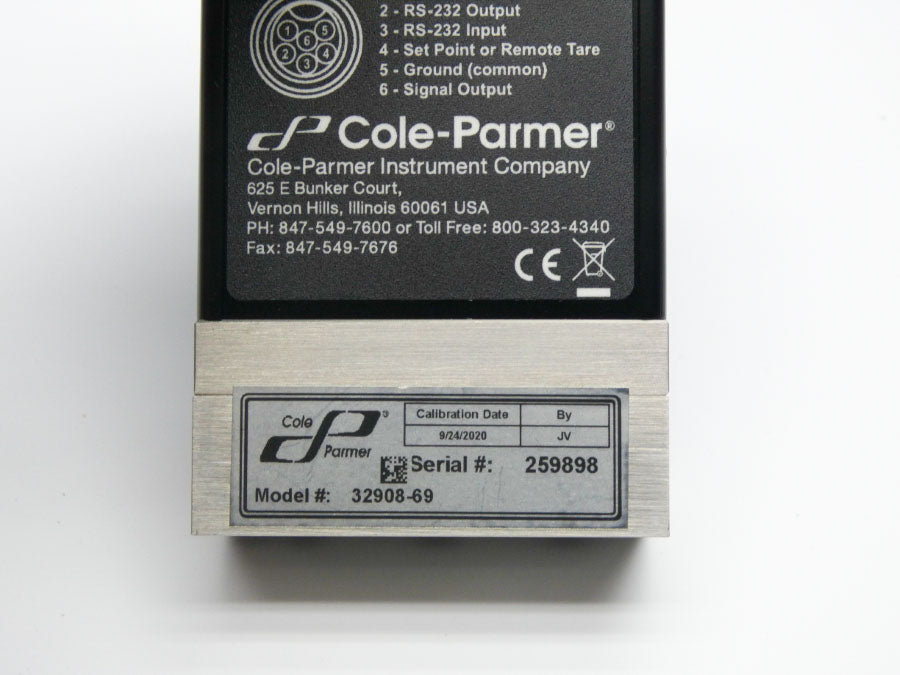 COLE-PARMER 32908-69 5.12VDC 5.12VDC (0-5SLPM) NSMP