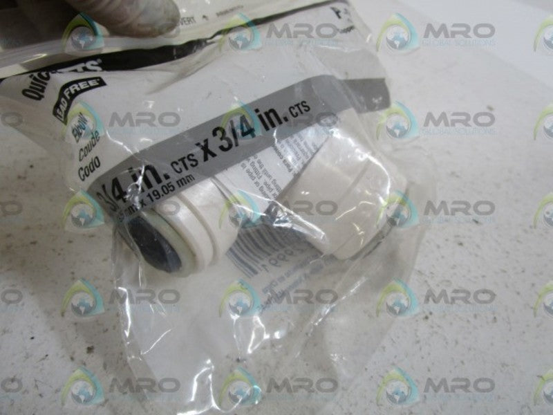 LOT OF 5 WATTS P-820 3/4"X3/4" NSMP