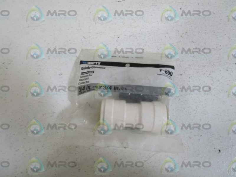 LOT OF 6 WATTS P-800 3/4"X3/4" NSMP