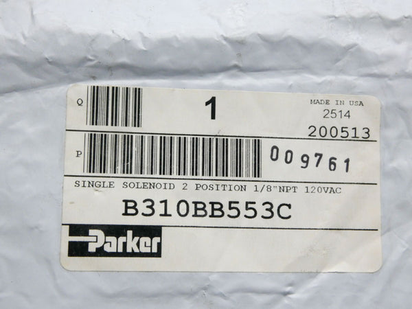 PARKER B310BB553C 120VAC NSMP