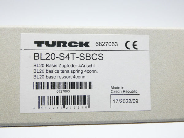 TURCK BL20-S4T-SBCS 6827063 NSMP