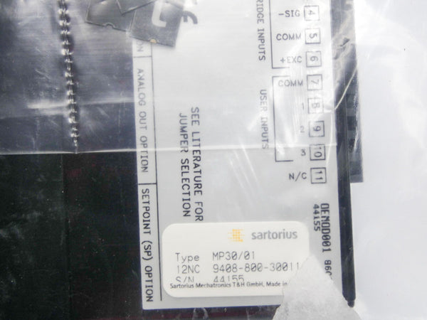 SARTORIUS MP30/01 11-36VDC NSNP