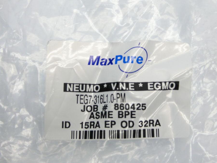 MAXPURE TEG7-316L1.0-PM 1.0" NSMP