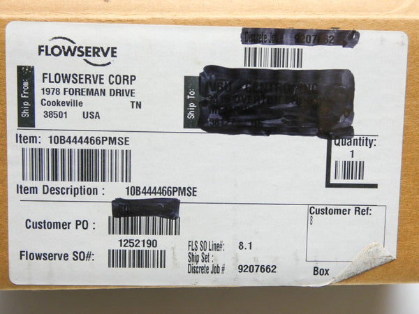 FLOWSERVE 10B444466PMSE 1" NSMP