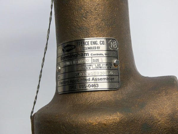 SPENCE 810NFEA-W090 90PSI 1" NSNP