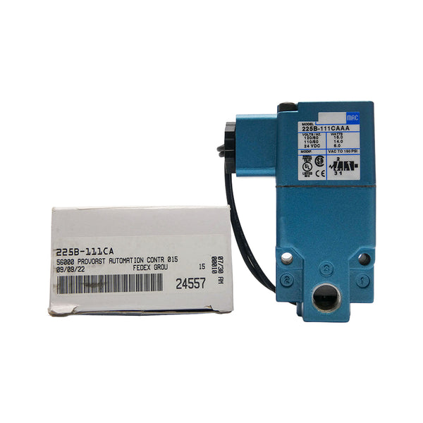 MAC 225B-111CA 24-110/120V 150PSI NSMP