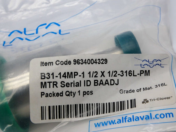 ALFA LAVAL B31-14MP-1-1/2X1/2-316L-PM 9634004329 NSMP