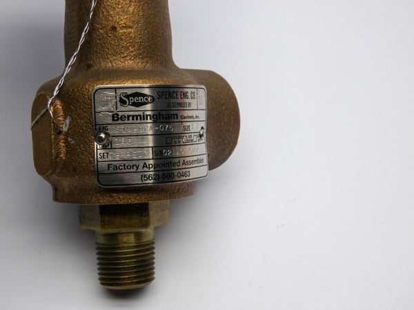 SPENCE 810PDCA-075 75PSI 1/2" NSNP