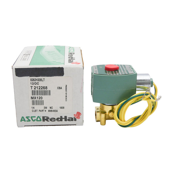 ASCO 8262H208LT 12VDC 30PSI 1/4" NSMP