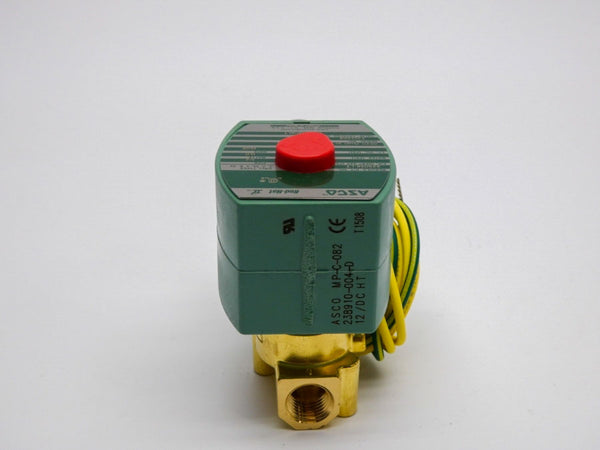 ASCO 8262H208LT 12VDC 30PSI 1/4" NSMP